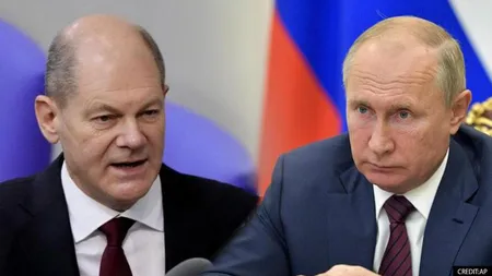 Cancelarul Olaf Scholz caută să refacă colaborarea cu Rusia, Moscova îl respinge: 