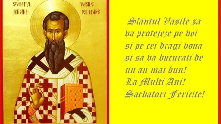 Mesaje de Sfântul Vasile 2023. Cele mai frumoase urări de Sfântul Vasile