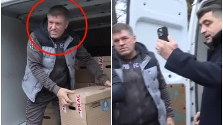 VIDEO EXCLUSIV Șoferul lui George Simion este sosia lui Klaus Iohannis. Bărbatul seamănă leit cu președintele țării