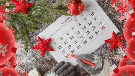 Zile libere 2023. De câte zile libere beneficiază românii de Crăciun și Revelion. Cum vă puteți prelungi vacanța de iarnă