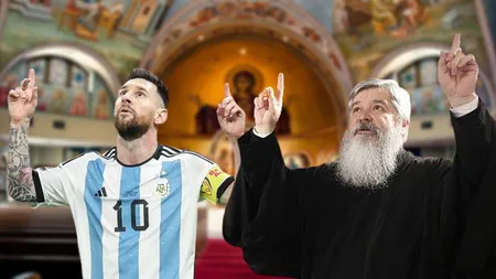 Părintele Vasile Ioana e fan Lionel Messi: „Smerenia a câștigat!