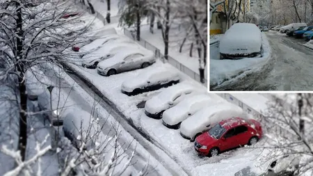 Cum ar trebui să parchezi mașina când e zăpadă. Trucul simplu de care ar trebui să țină cont toți șoferii