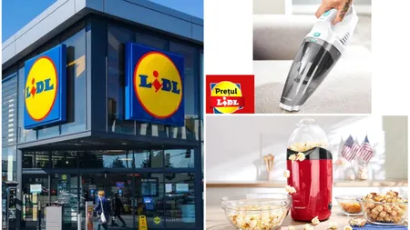 Oferte incredibile săptămâna aceasta la Lidl! Prețuri de nerefuzat la numeroase produse electrocasnice