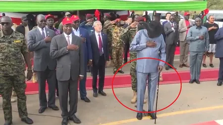 VIDEO Șase jurnalişti, reținuți din cauză că l-au filmat pe președintele Sudanului de Sud în timp ce urina pe el