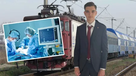 Care este starea de sănătate a băiatului de 15 ani lovit de tren, în timp ce asculta muzică la căști! Anunțul trist făcut de medici