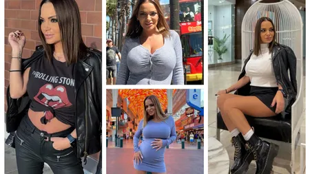 Andreea Antonescu, siluetă de fotomodel după ce a născut: 