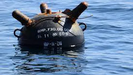 Alertă în Marea Neagră. O mină marină care plutea în derivă a fost dezamorsată de forțele navale bulgare