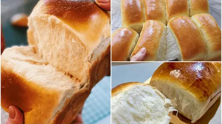 Reţetă virală! Pâine pufoasă, fără frământare, din doar 3 ingrediente. Secretul de preparare pe care orice gospodină desăvârşită trebuie să-l cunoască