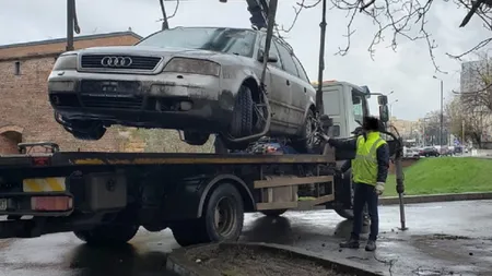 Mașini considerate ca fiind abandonate pe domeniul public, după noile modificări din domeniu