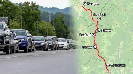 Cea mai bună rută pentru a evita aglomerația de pe Valea Prahovei. Are o distanță de 180 de kilometri, iar peisajul este unul superb