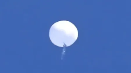 Balon suspect deasupra României. Două aeronave MiG-21 LanceR au decolat de pe Baza 86 Aeriană Fetești pentru verificări