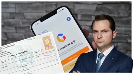 Românii pot să își obțină cazierul judiciar gratuit de pe Ghiseul.ro. Ministrul Digitalizării trage un semnal de alarmă cu privire la un site care percepe taxe