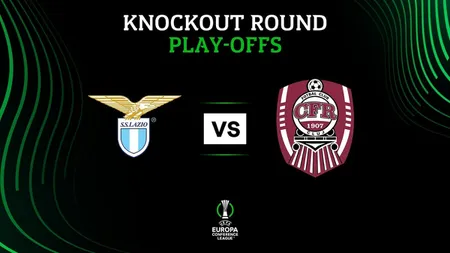 Lazio - CFR Cluj 1-0 în prima manşă din play-off-ul pentru 