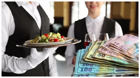 Legea bacșișului le dă mari bătăi de cap angajaților din HoReCa. Dacă e mai mare de 15%, poate fi considerat salariu