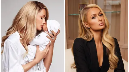 Primele imagini cu fiul lui Paris Hilton, născut de o mamă surogat: 