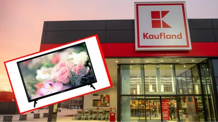 Televizor ieftin și bun, disponibil în curând la Kaufland. Oferte de neratat la gadgeturi în catalogul de săptămâna viitoare