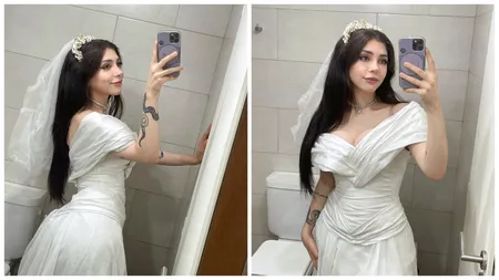 O influenceriță care s-a căsătorit cu ea însăși a anunțat divorțul la doar câteva ore distanță: „Sunt insuportabilă!”