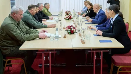 Kovesi, întâlnire cu preşedintele Zelenski şi procurorul general al Ucrainei: 