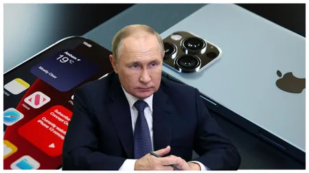 Putin a interzis iPhone în Rusia. Țarul de la Kremlin le-a cerut oficialilor săi să renunțe la aceste telefoane din motive de securitate