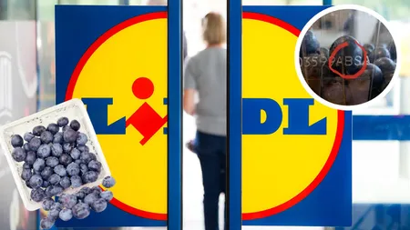 Mesajul găsit de o femeie pe afinele cumpărate din Lidl. Internauții au rămas uimiți de imaginea dezvăluită pe rețelele sociale