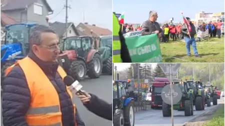 VIDEO: Vămile au fost blocate. Fermierii din Bulgaria și România protestează împotriva importurilor de cereale ucrainene, vândute la prețuri de dumping: „Sunt produse modificate genetic! Am ajuns în pragul falimentului!