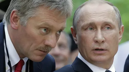 Dmitri Peskov respinge categoric informaţiile conform cărora Putin ar avea dubluri şi ar sta ascuns în buncăre