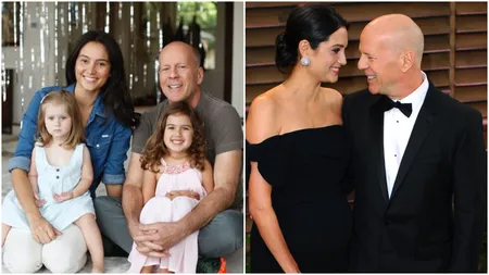 Dezvăluirea cutremurătoare a soției lui Bruce Willis. Cum are fiica lor de 9 ani grijă de marele actor