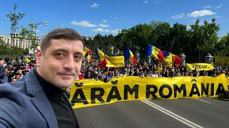 AUR, protest la București. George Simion vrea să apere țara de „legile antinaționale”: „Nu ne vindem țara, acesta este mesajul”