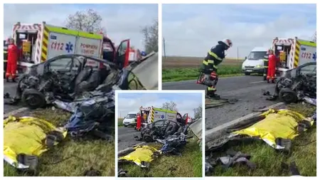 Accident teribil la Constanța. Un bărbat a murit după ce mașina sa a fost strivită de un tir