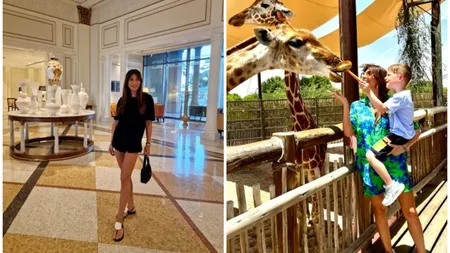 Ilinca Vandici, vacanță în Dubai cu fiul ei: 