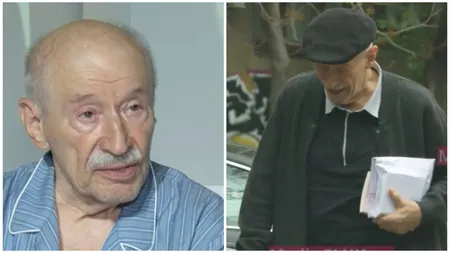 Cum arată Victor Rebengiuc la 90 de ani. Actorul a fost fotografiat în plină stradă