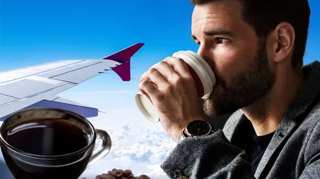 De ce nu e bine să bei cafea în avion. Sfaturi de culise din călătorii spuse de o însoţitoare de bord VIDEO