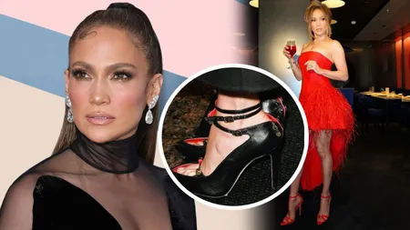 Jennifer Lopez poartă sandale românești, fabricate la Sibiu. Putred de bogată, Jenny from the Block plătește până la 4.000 de lei pentru aceste încălțări