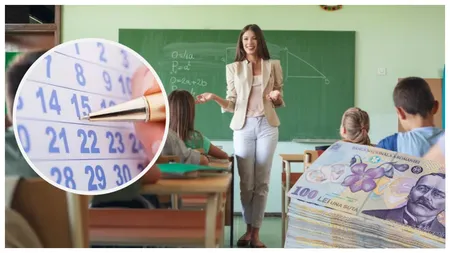 Salarii mai mari pentru profesori în octombrie. Prima didactică de 1500 de lei vine pe card pe 20 octombrie