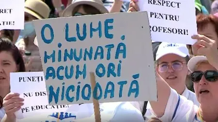 Şcoala nu începe nici după minivacanţa de Rusalii. Care sunt acum revendicările profesorilor