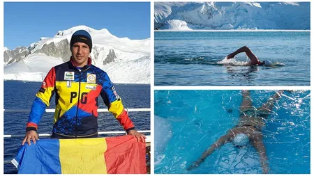 EXCLUSIV Secretul performanţelor lui Paul Georgescu, campion mondial la înot în ape îngheţate: 