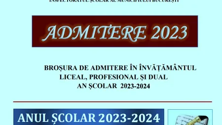 Admiterea la liceu 2023. Încep înscrierile pentru clasa a IX-a. Care sunt etapele și cum se completează fișa de opțiuni pentru repartizarea computerizată