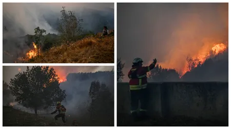 MAE a emis o atenționare pentru românii care călătoresc zilele acestea în Portugalia. Risc major de incendii de vegetație