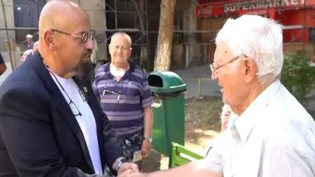 VIDEO Piedone, din nou în stradă după ce și-a reluat fotoliul de primar: ”Am început să mă iau la trântă cu lenea, cu minciuna și cu nesimțirea!”