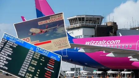 Wizz Air oferă VOUCHERE pasagerilor dacă au curse întârziate sau anulate
