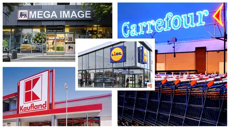 Lidl, Kaufland, Carrefour și Mega Image au dat lovitura în România. Marii retaileri au înregistrat profituri colosale datorită milioanelor de români care fac cumpărături