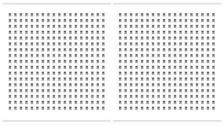 Test de inteligență pentru genii! Găsește litera diferită de M în doar 60 de secunde