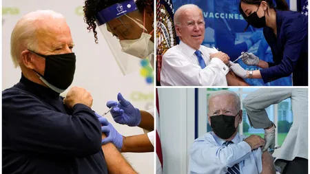 S-a dat alarma. Joe Biden repornește campania de vaccinare anti-COVID: „Vine un nou val de infectări