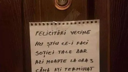 Cele mai haioase mesaje afişate de locatari la avizier. 