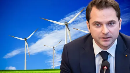 Legea pentru energia eoliană offshore, gata până la sfârșitul lui 2023. Anunțul ministrului Sebastian Burduja: 