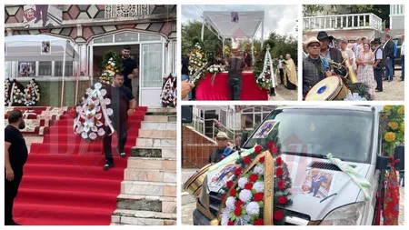 Doliu în comunitatea romă din Iași! „Bulibașa la toată Galaxia” a fost condus pe ultimul drum cu mare fast. Traficul în zonă a fost blocat de cortegiul funerar impresionant