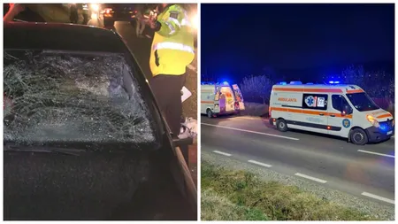 Accident cumplit la Vaslui. Două tinere de 14 și 19 ani, care mergeau pe marginea drumului, au fost lovite în plin de un șofer neatent