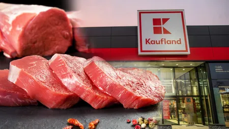 De unde provine carnea de porc de pe rafturile Kaufland. Surpriză uriașă pentru clienții români