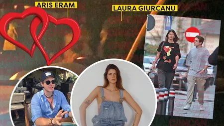 Cel mai nou cuplu din showbiz. Laura Giurcanu și Aris, fiul Andreei Esca, sărut pasional în mașină. Imagini senzaționale cu cei doi îndrăgostiți