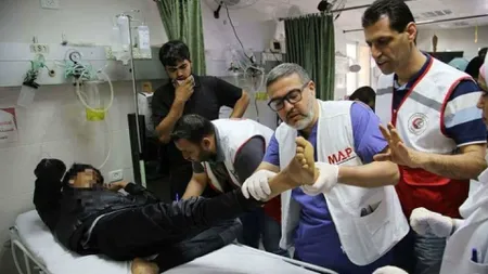 Israelul continuă atacurile în Fâşia Gaza. Numărul morţilor şi răniţilor creşte vertiginos, spitalele nu mai fac faţă